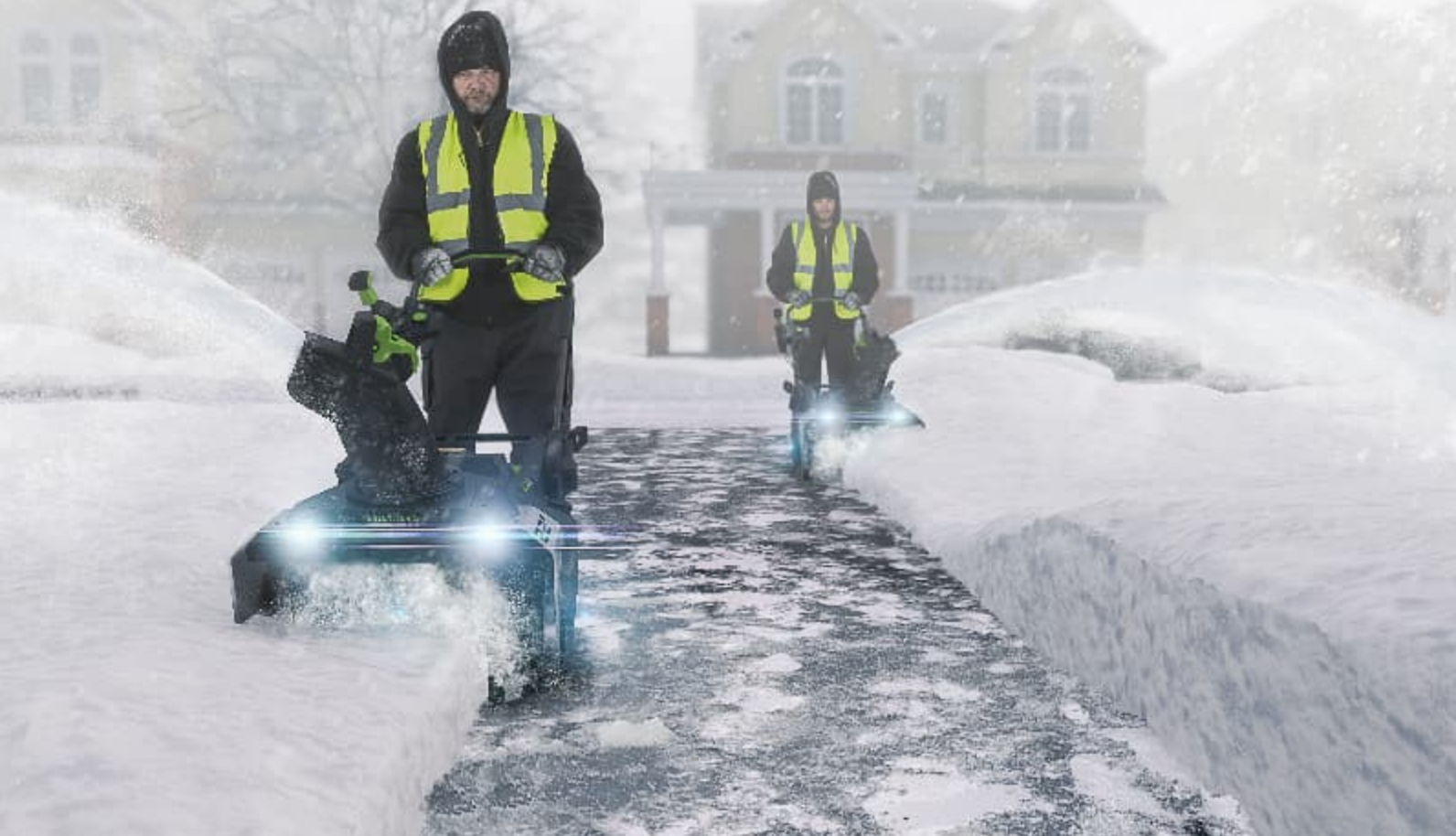 Снегоуборщик аккумуляторный Greenworks 56 см 82V 82SN22 2603307, бесщёточный, без АКБ и ЗУ