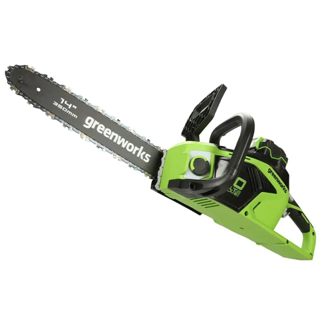 Пила аккумуляторная цепная Greenworks 35 см 40V GD40CS15 2005707, до 1,5 кВт, бесщёточная, без АКБ и ЗУ