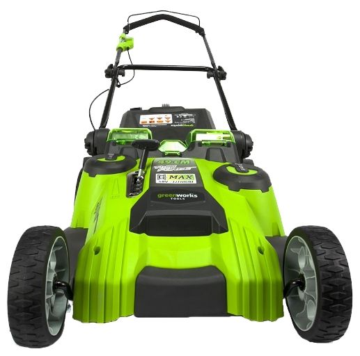 Газонокосилка аккумуляторная Greenworks 49 см 40V G40LM49DB TwinForce 2500207, без АКБ и ЗУ