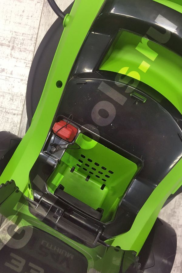 Газонокосилка аккумуляторная Greenworks 32 см 24V G24LM32K2 2509607, с АКБ на 2 А*ч и ЗУ-слайдер 0,5А