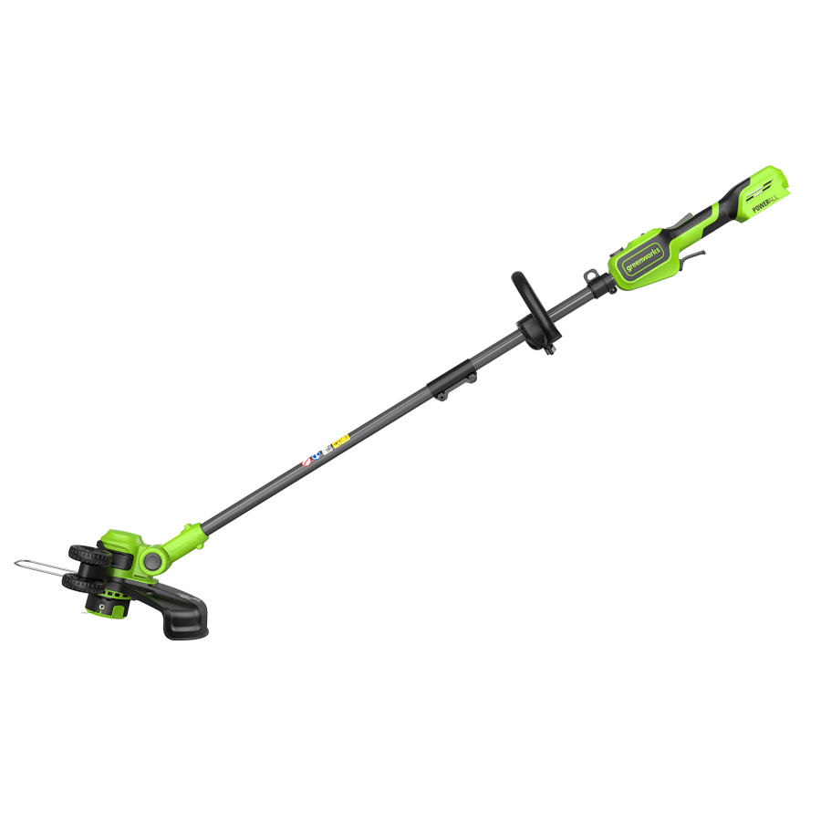 Триммер аккумуляторный Greenworks 33 см 24V GD24LT331 2113407 с пластиковым ножом, бесщеточный, без АКБ и ЗУ