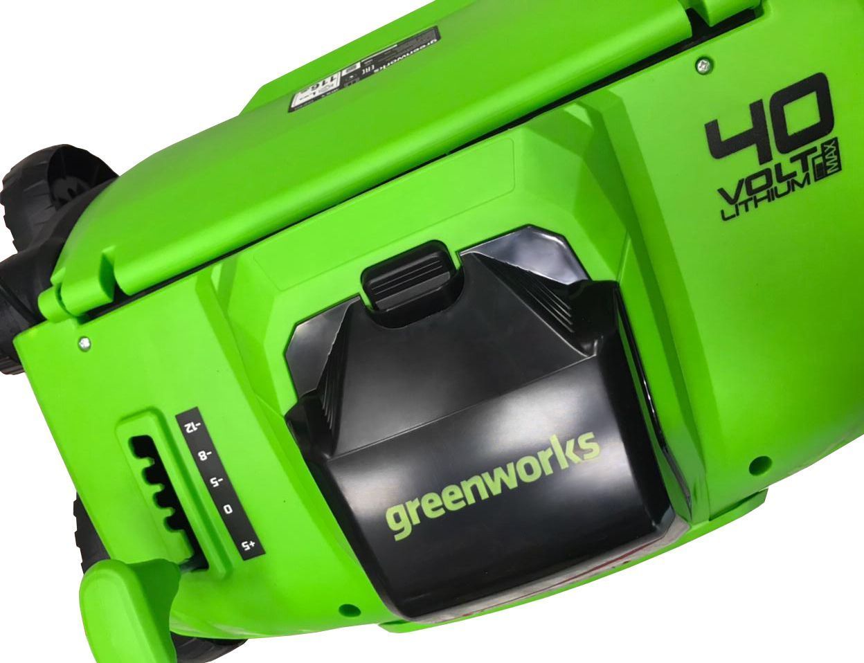 Аэратор-скарификатор 36 см аккумуляторный Greenworks 40V, бесщёточный, без АКБ и ЗУ