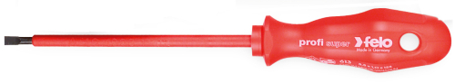 Отвёртка диэлектрическая, серия 613, SL 6,5х1,2х150 FELO 613 065 90