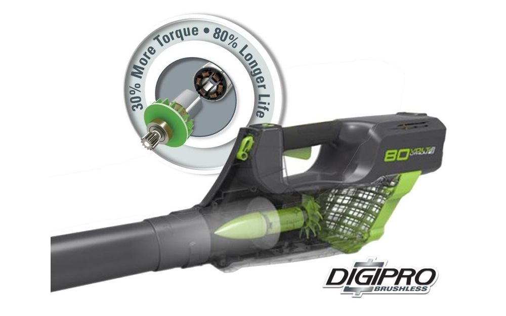 Воздуходув аккумуляторный Greenworks 80V GD80BL, бесщёточный, без АКБ и ЗУ