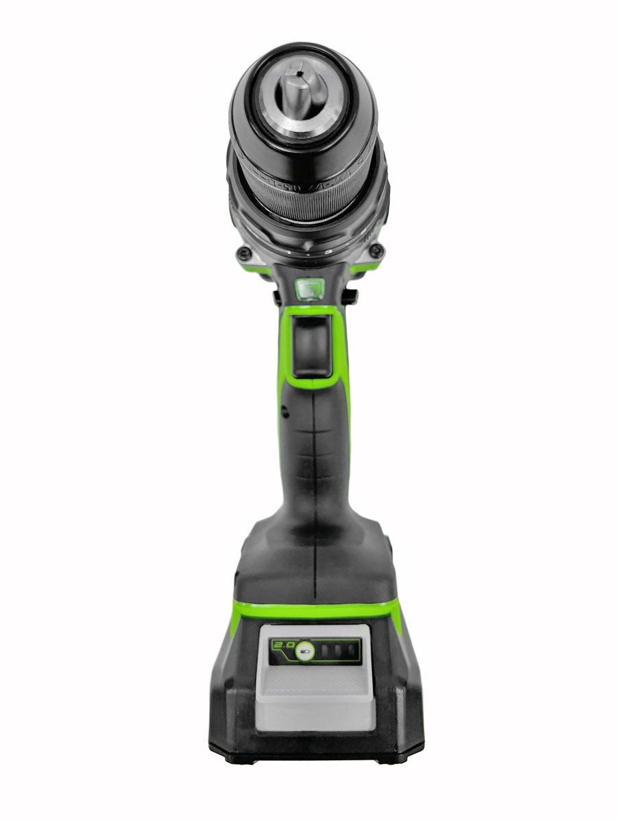 Дрель-шуруповерт ударная аккумуляторная Greenworks 24V GD24DD140 (140 Нм) 3707607, бесщёточная, без АКБ и ЗУ