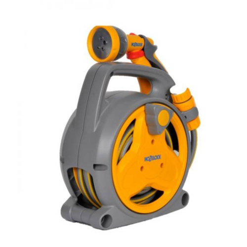 Катушка Мини HoZelock 2425 Plus со шлангом 7,5 мм 10 м, коннекторами и пистолетом