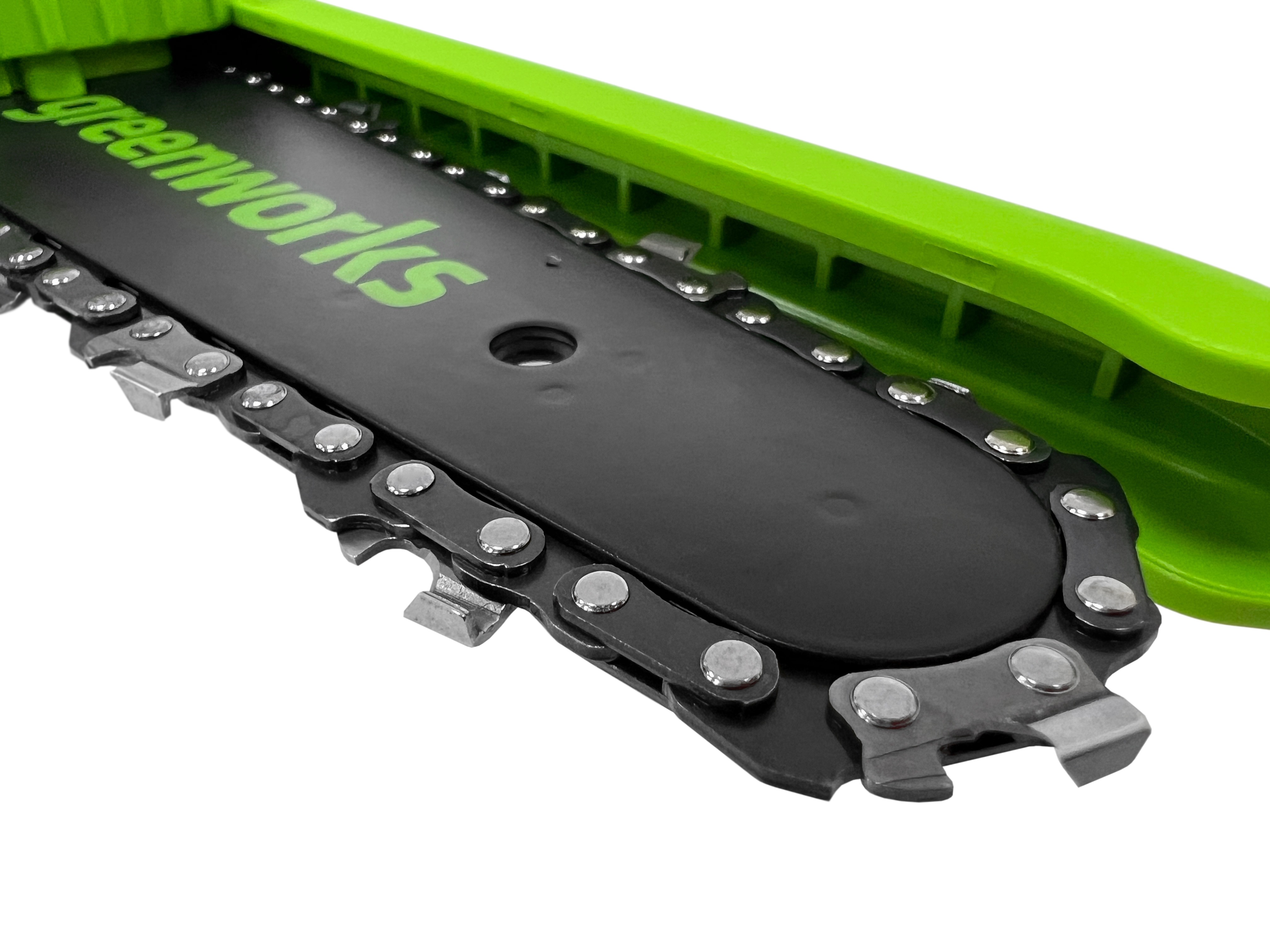 Мини-пила аккумуляторная цепная Greenworks 15 см 24V GD24CSMNX 2008707, бесщёточная, без АКБ и ЗУ