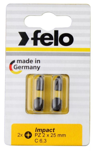 Бита крестовая ударная серия Impact PH 1X50 на блистере FELO 03201541