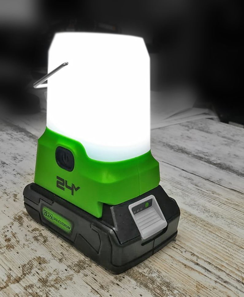 Фонарь аккумуляторный светодиодный (500 лм) Greenworks 24V G24LA500 3501007, без АКБ и ЗУ