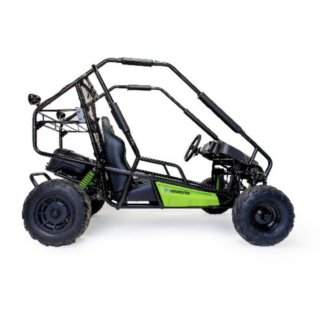 Двухместный подростковый багги Greenworks GK52400 82V аккумуляторный