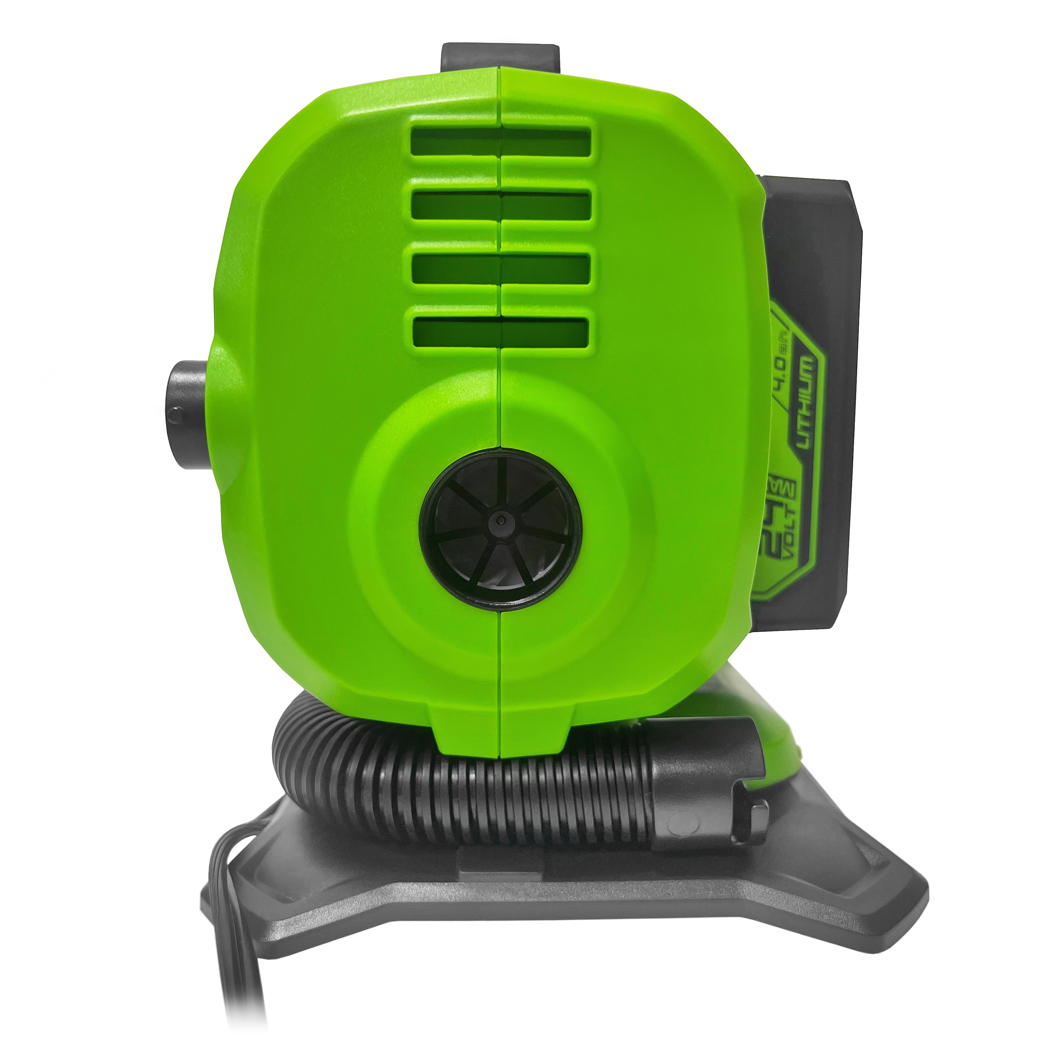 Компрессор автомобильный аккумуляторный Greenworks 24V/12V ACG301 3400807, без АКБ и ЗУ