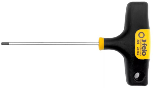 Отвёртка шестигр. 3х150,Т-образная, серия 303 FELO 303 035 60