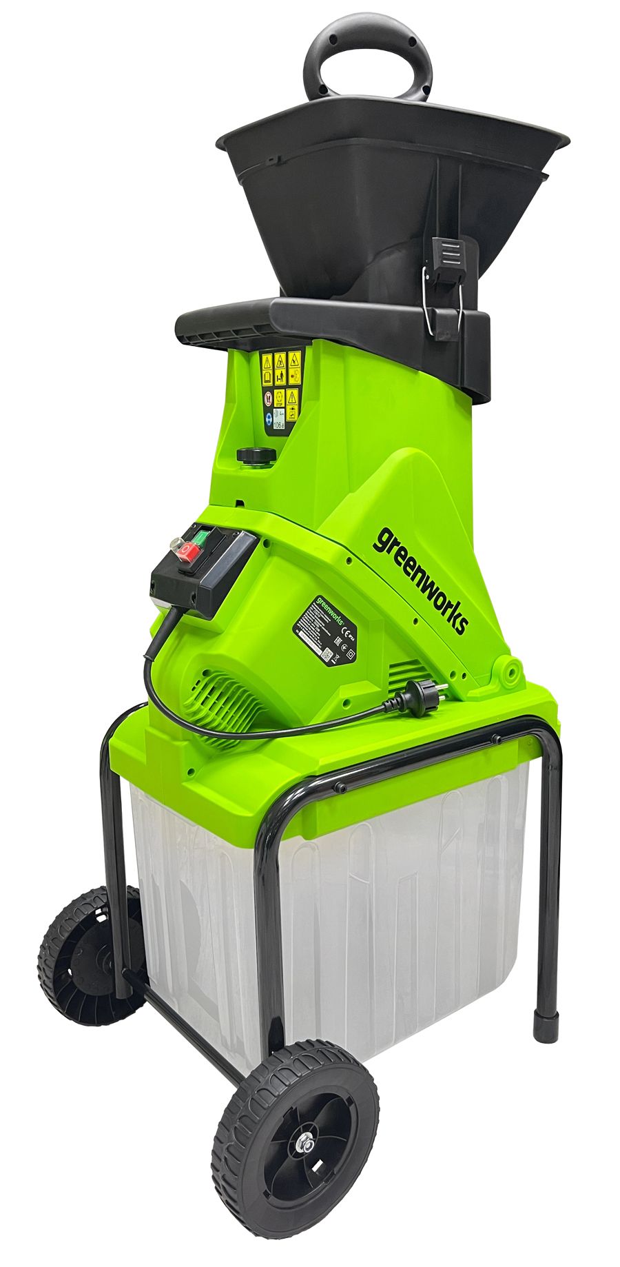 Измельчитель с ящиком электрический Greenworks 230V GACSB 2500W 2206707