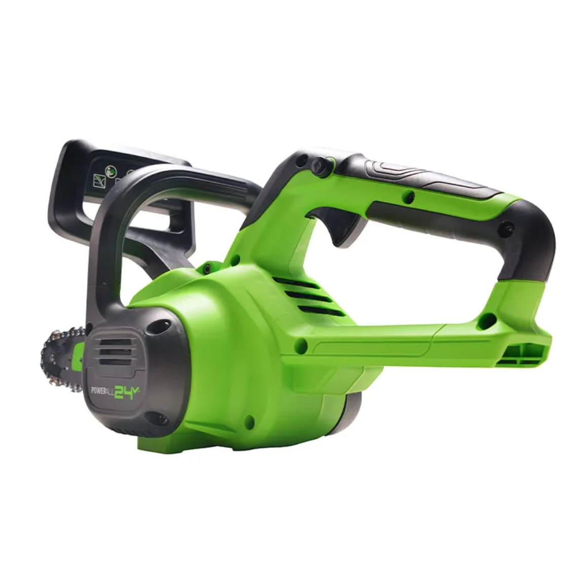 Пила аккумуляторная цепная Greenworks 25 см 24V G24CS25 2007707, без АКБ и ЗУ