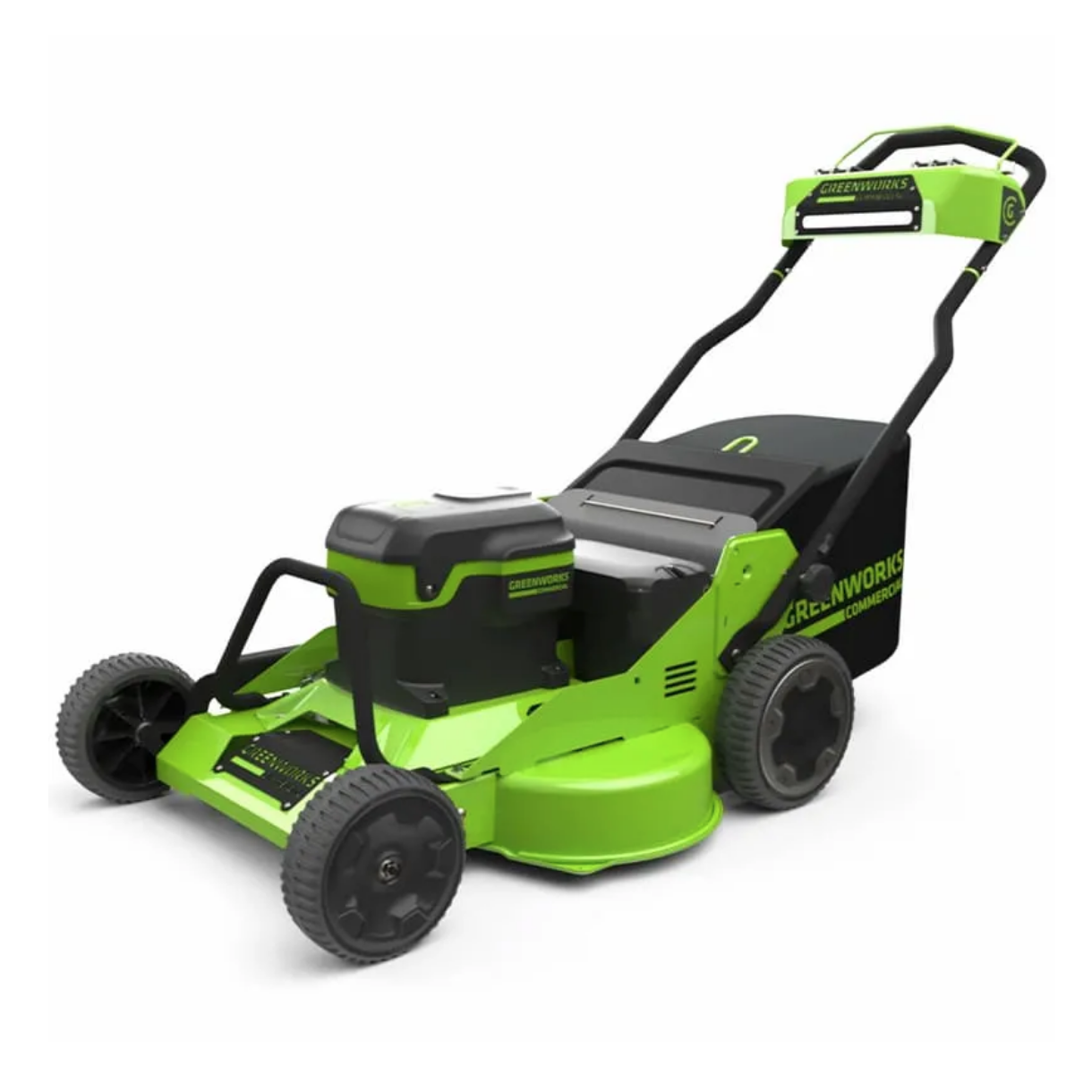 Газонокосилка самоходная 76 см, аккумуляторная Greenworks 82V 2519207, бесщеточная, без АКБ и ЗУ