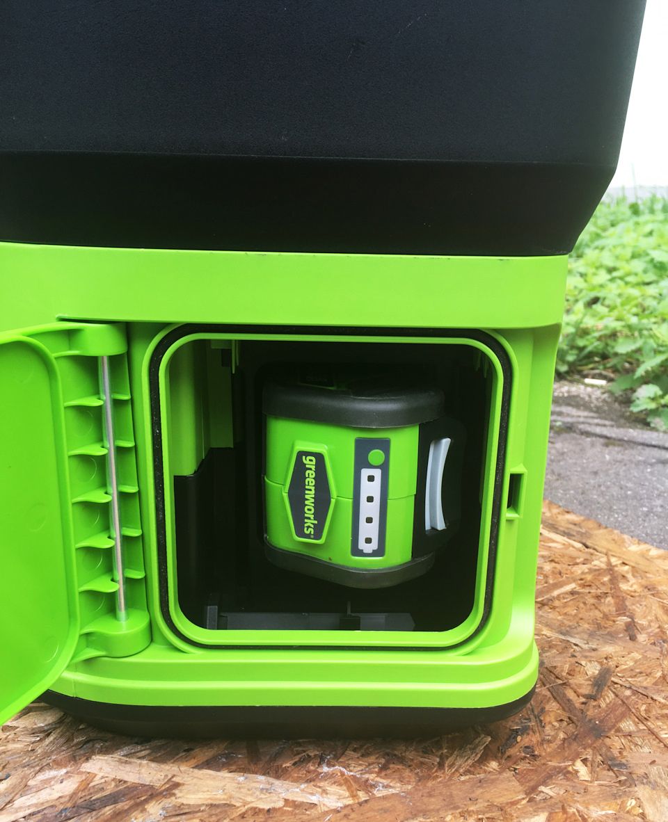 Мойка высокого давления аккумуляторная Greenworks GDC40 40V, 70 бар, 300 л/час, без АКБ и ЗУ