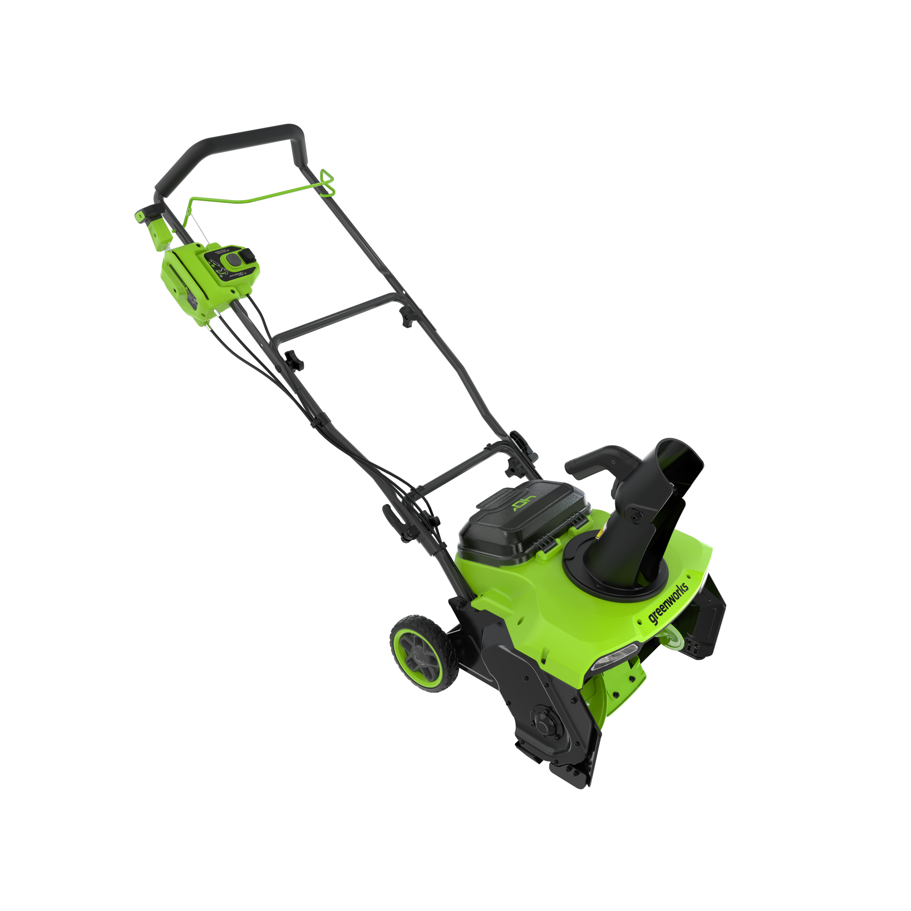 Снегоуборщик аккумуляторный Greenworks 51 см 40V GD40STX2 2603407, бесщёточный, с АКБ на 4 А*ч и ЗУ