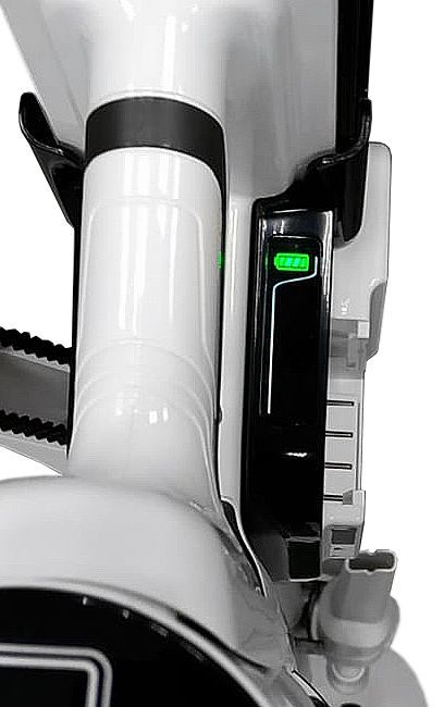 Пылесос вертикальный 500 Вт аккумуляторный Greenworks 24V G24SVK4D 4701107 на стойке, бесщёточный, с АКБ на 4 А*ч и ЗУ