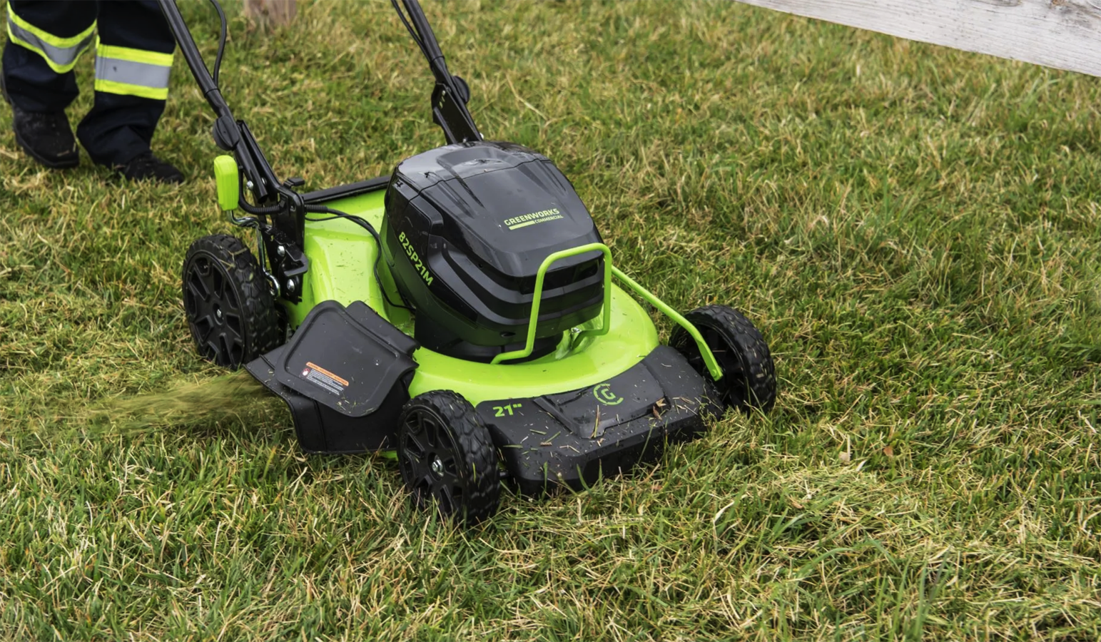 Газонокосилка самоходная аккумуляторная 51 см Greenworks 82V GC82LM51SP2 2515907, бесщёточная, без АКБ и ЗУ