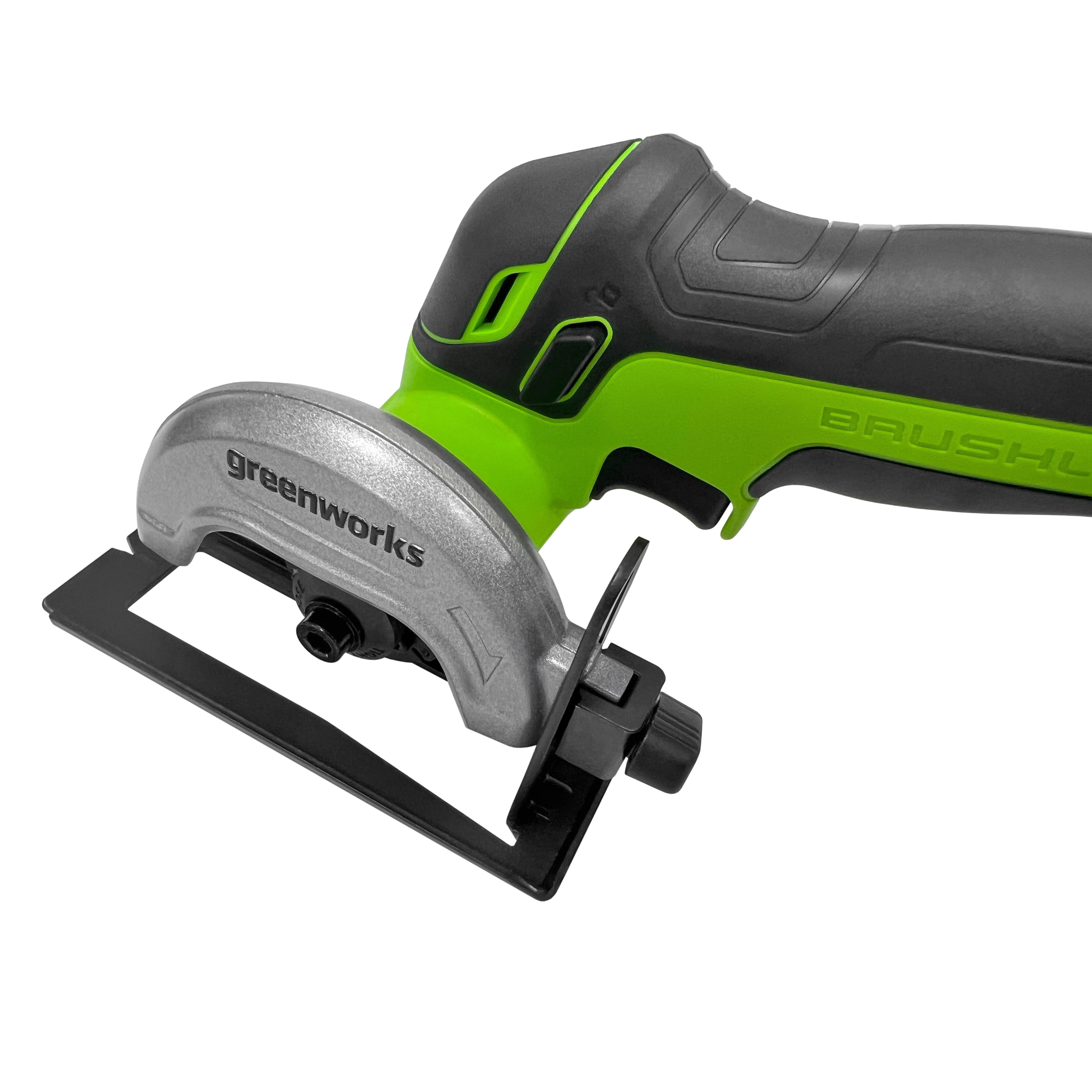 Углошлифовальная машина (болгарка) 76 мм аккумуляторная Greenworks 24V GD24UCS 3402007, бесщеточная, без АКБ и ЗУ