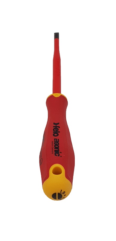 Отвёртка SLIM ERGONIC диэлектр., серия 413, SL 5,5х1,0х125 FELO 413 955 90