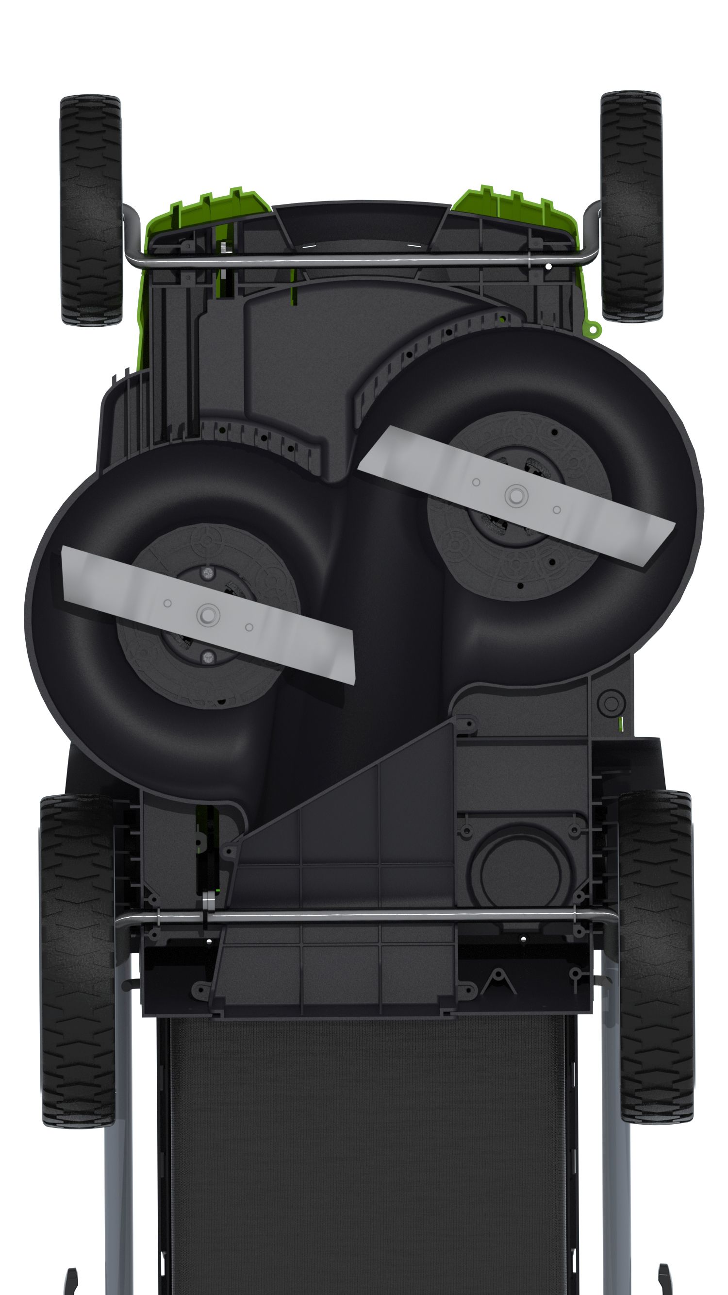 Газонокосилка аккумуляторная Greenworks 49 см 40V G40LM49DB TwinForce 2500207, без АКБ и ЗУ