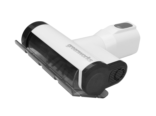 Пылесос вертикальный 500 Вт аккумуляторный Greenworks 24V G24SVK4D 4701107 на стойке, бесщёточный, с АКБ на 4 А*ч и ЗУ