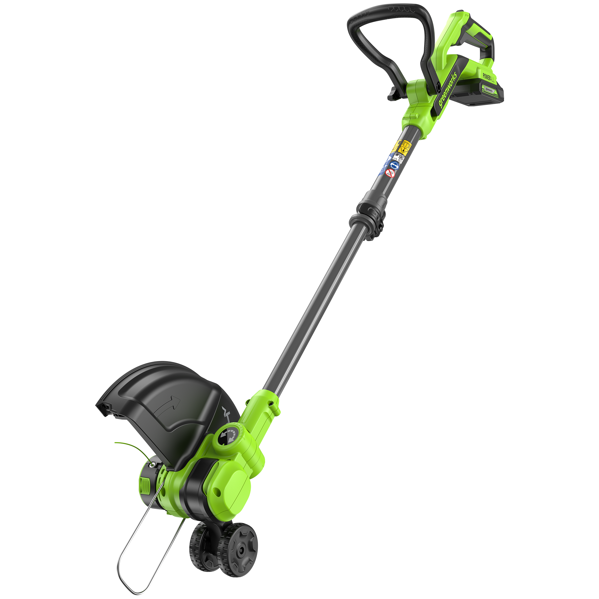 Триммер аккумуляторный Greenworks 30 см 24V G24LT301 2113207 с пластиковым ножом, без АКБ и ЗУ