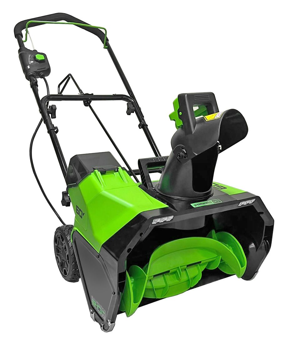Снегоуборщик аккумуляторный Greenworks 51 см 60V GD60PST 2602907, бесщёточный, без АКБ и ЗУ