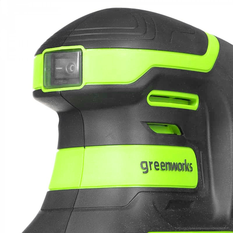 Плоскошлифовальная машина аккумуляторная Greenworks 24V G24SS14 3100507, без АКБ и ЗУ