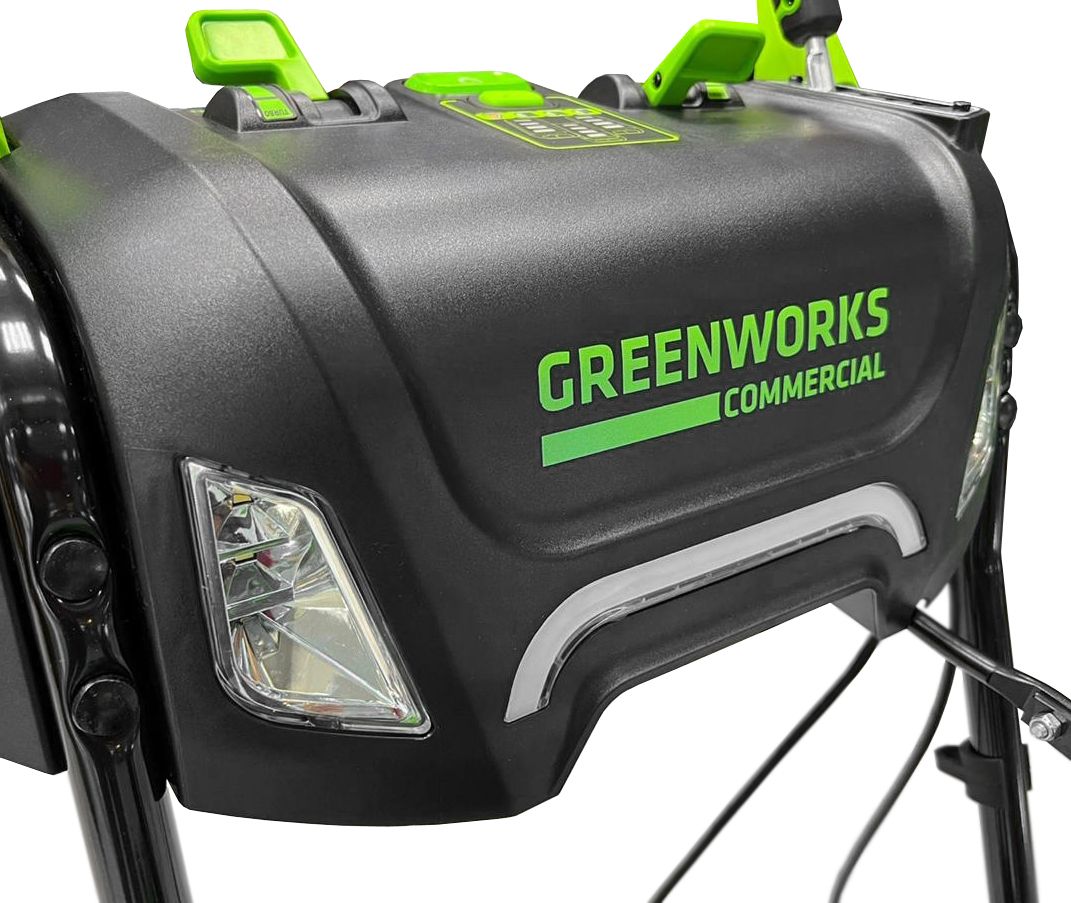 Снегоуборщик аккумуляторный самоходный 61 см Greenworks 82V Commercial GD82ST56 2602807, бесщёточный, без АКБ и ЗУ