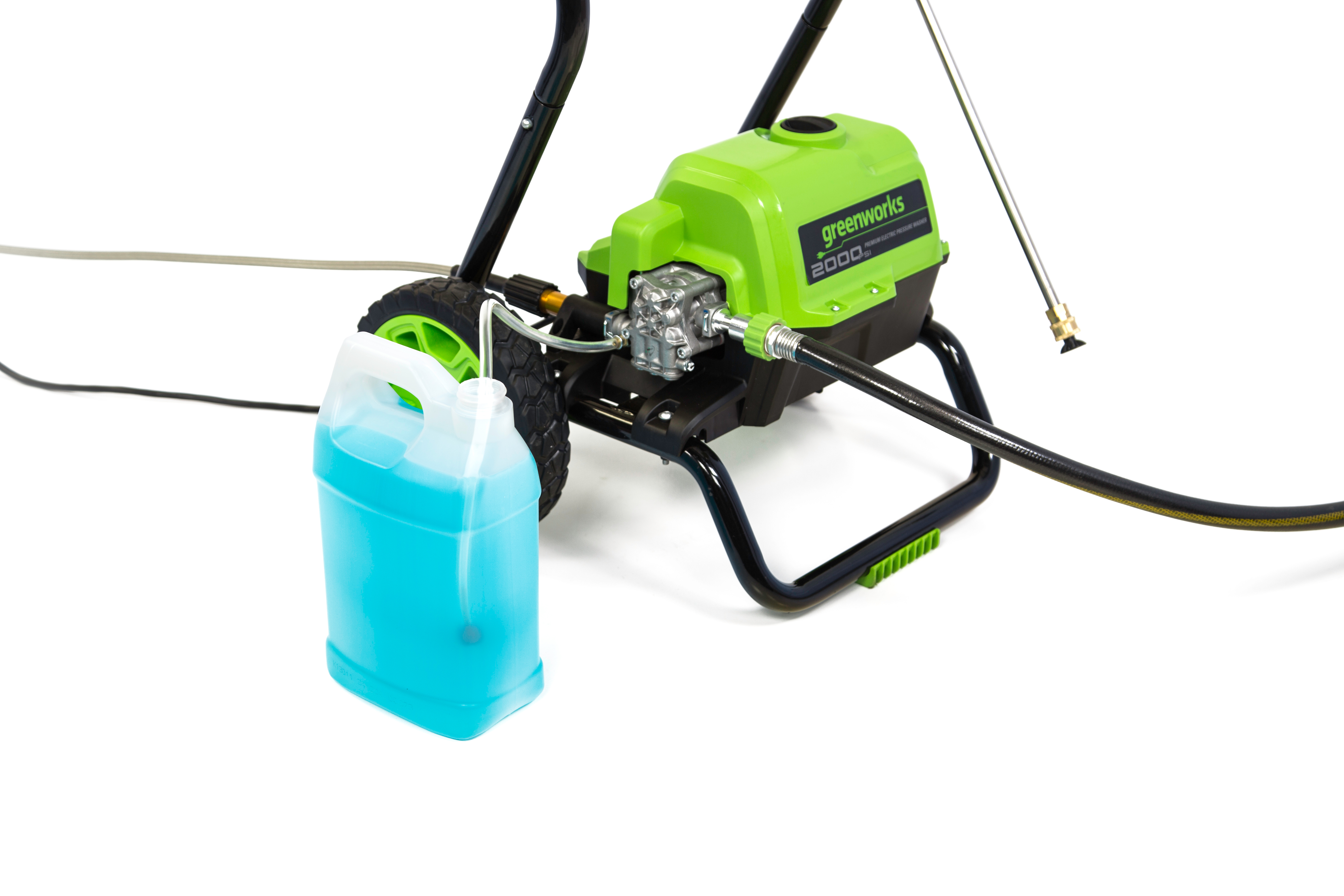 Мойка высокого давления Greenworks 140 бар GPW2000 2000W 5106707