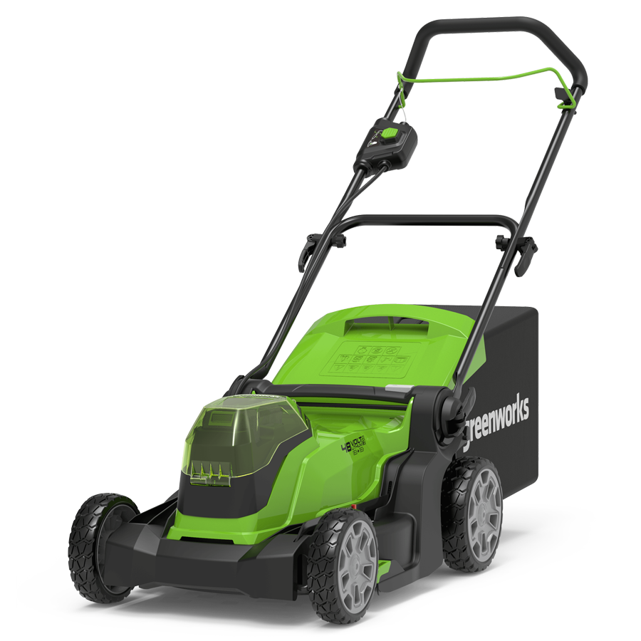 Газонокосилка аккумуляторная 41 см Greenworks 2х24V (48V) G24X2LM41 2512607, без АКБ и ЗУ