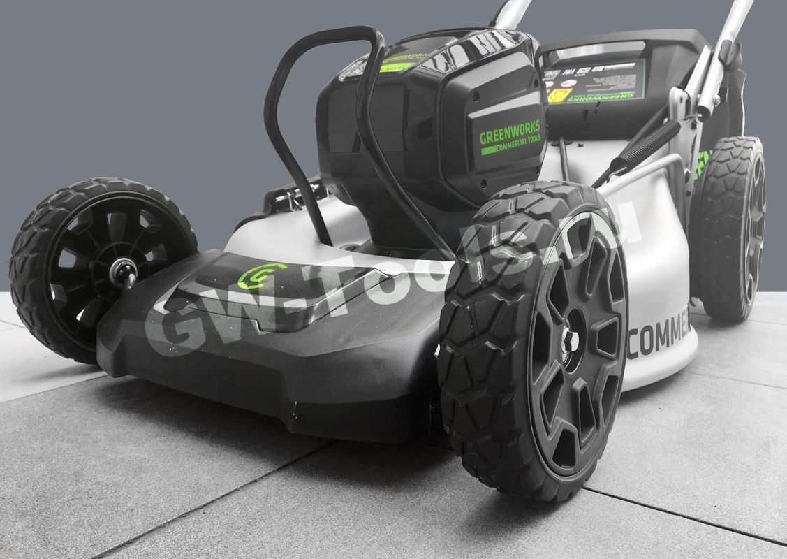 Газонокосилка аккумуляторная самоходная Greenworks 46 см 82V GD82LM46SP, бесщёточная, без АКБ и ЗУ