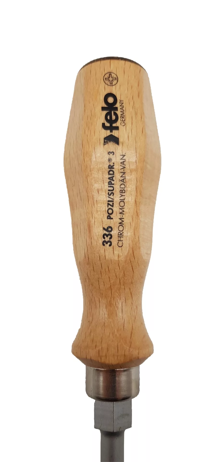 Отвертка с деревянной рукояткой ударная PZ 3Х150 FELO 33630590