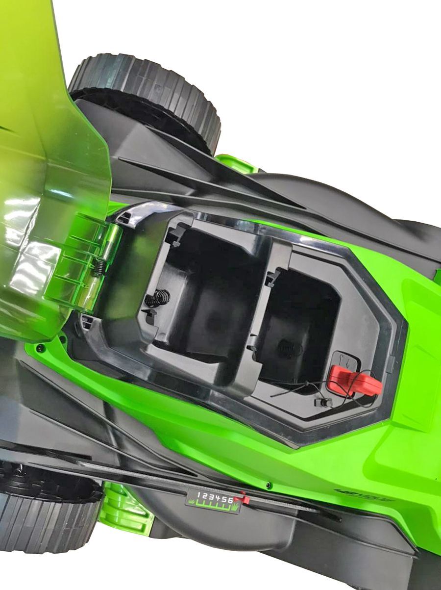 Газонокосилка аккумуляторная 41 см Greenworks 2х24V (48V) G24X2LM41 2512607, без АКБ и ЗУ