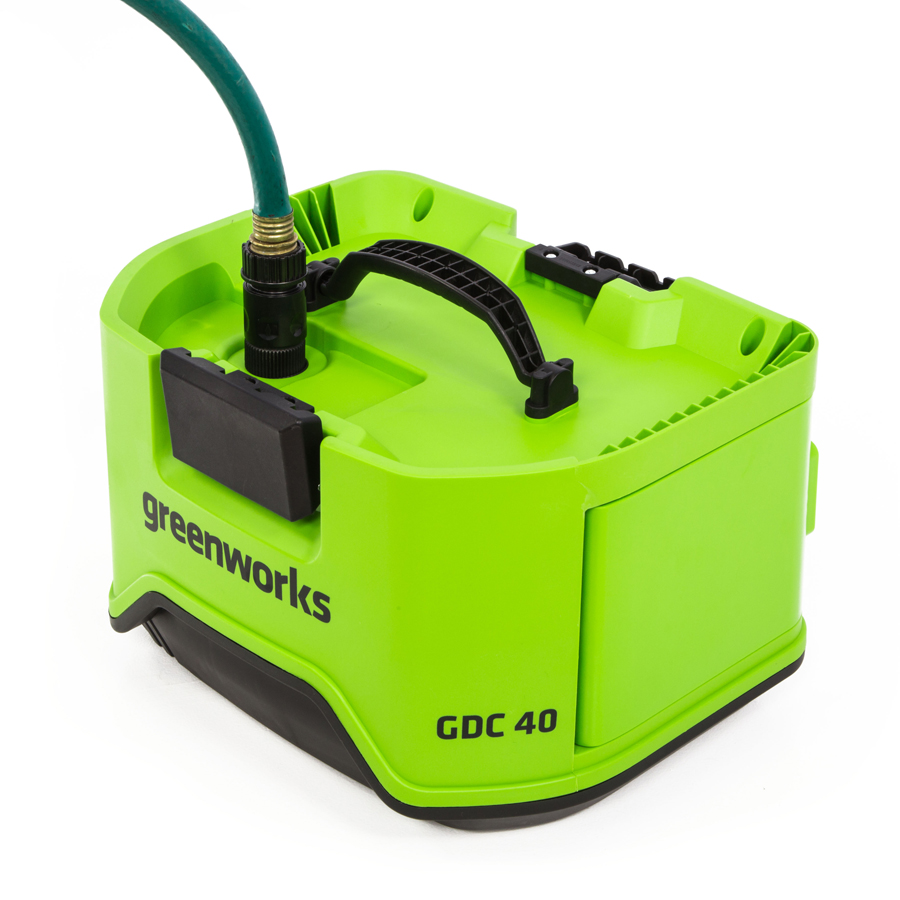 Мойка высокого давления аккумуляторная Greenworks GDC40 40V, 70 бар, 300 л/час, без АКБ и ЗУ