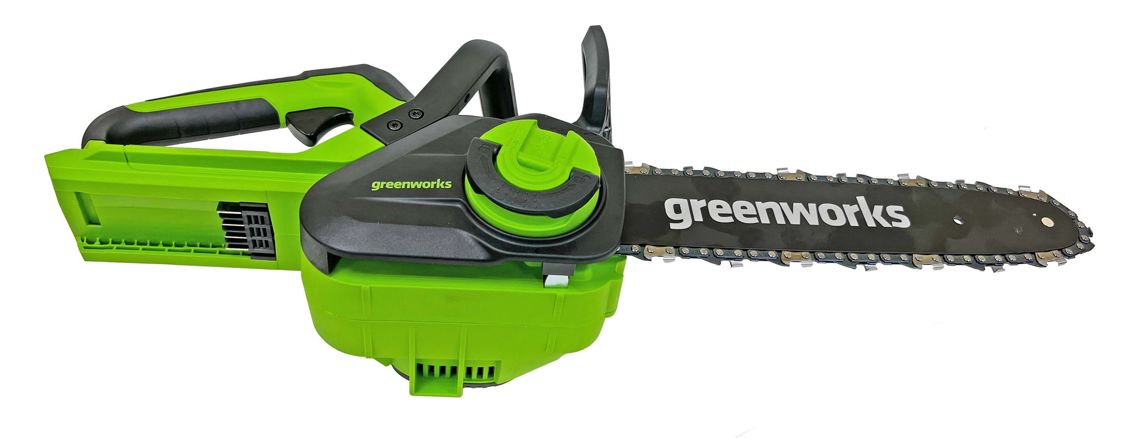 Пила аккумуляторная цепная Greenworks 30 см 40V G40CS30II 2007807, без АКБ и ЗУ