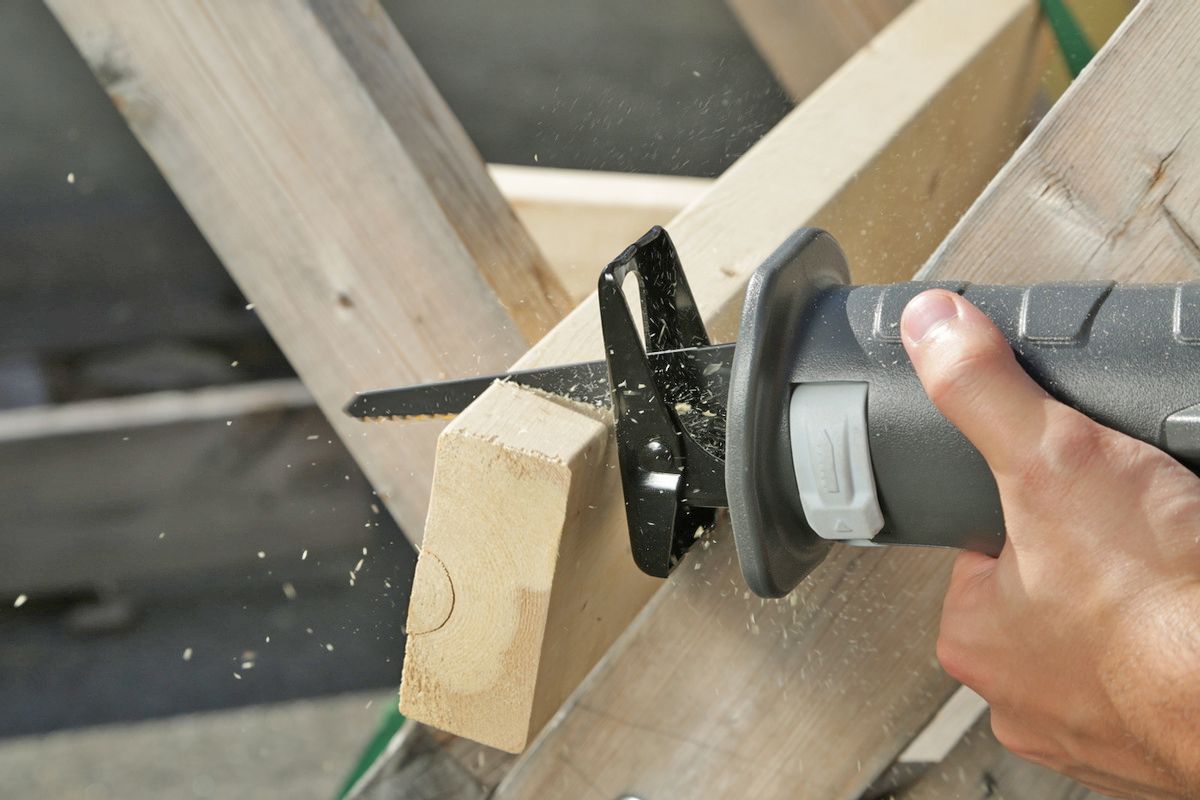 Пила сабельная аккумуляторная Greenworks 24V GD24RS 1200407, бесщеточная, без АКБ и ЗУ