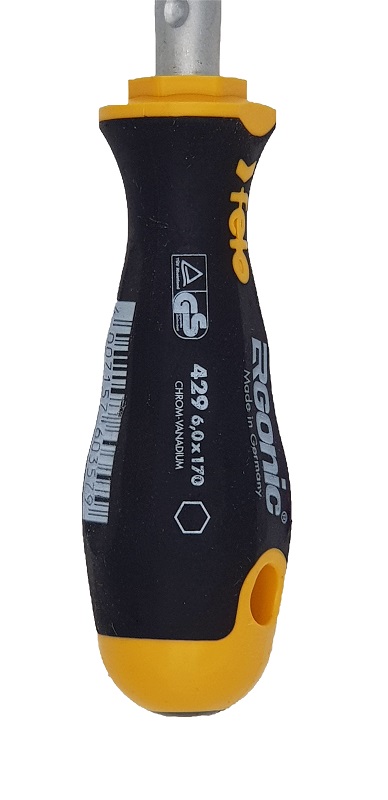 Отвёртка серия 429 Ergonic M-TEC с гибким стержнем под гайку 6х170 FELO 429 060 40