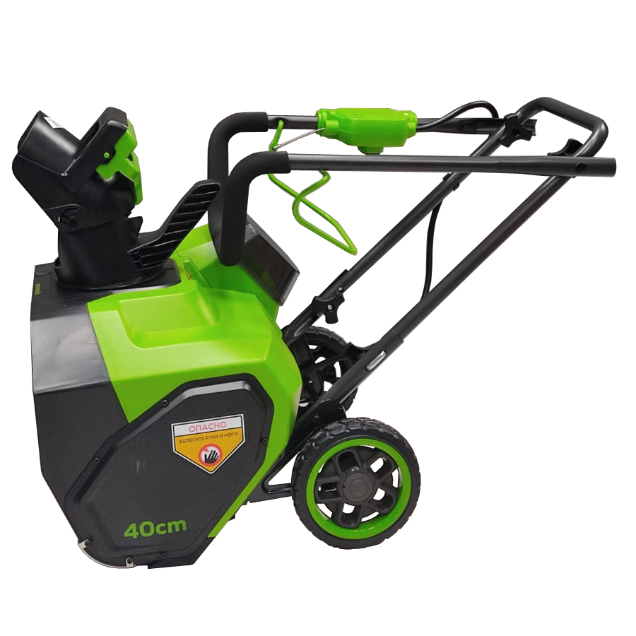 Снегоуборщик аккумуляторный Greenworks 40 см 40V GD40ST40 2603607, без АКБ и ЗУ