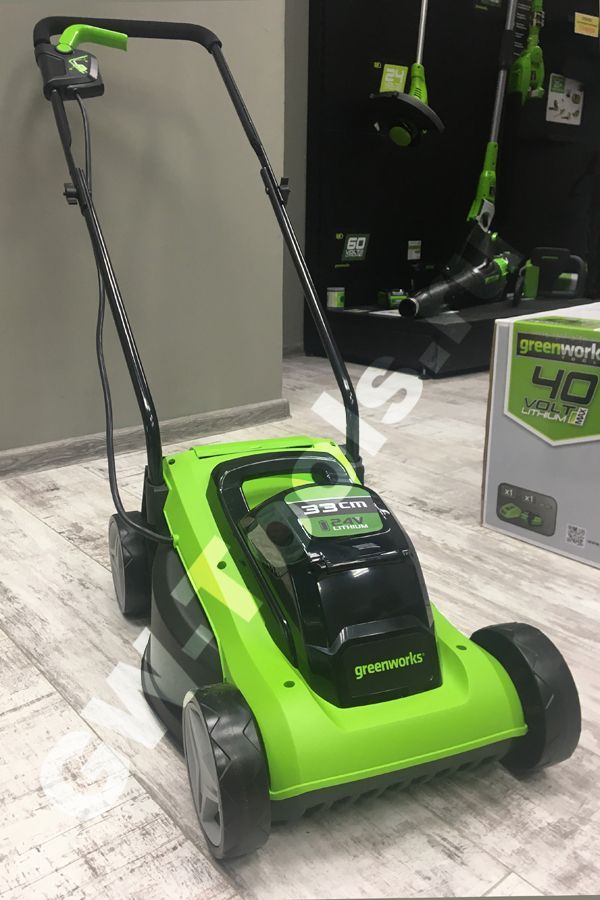 Газонокосилка аккумуляторная Greenworks 32 см 24V G24LM32K2 2509607, с АКБ на 2 А*ч и ЗУ-слайдер 0,5А