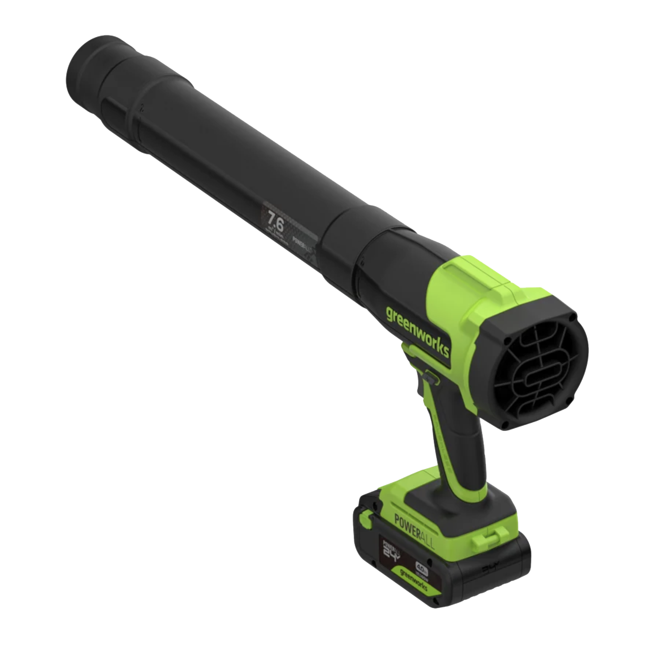 Воздуходувка аккумуляторная Greenworks 24V BL2500C пистолетного типа, бесщёточная, без АКБ и ЗУ