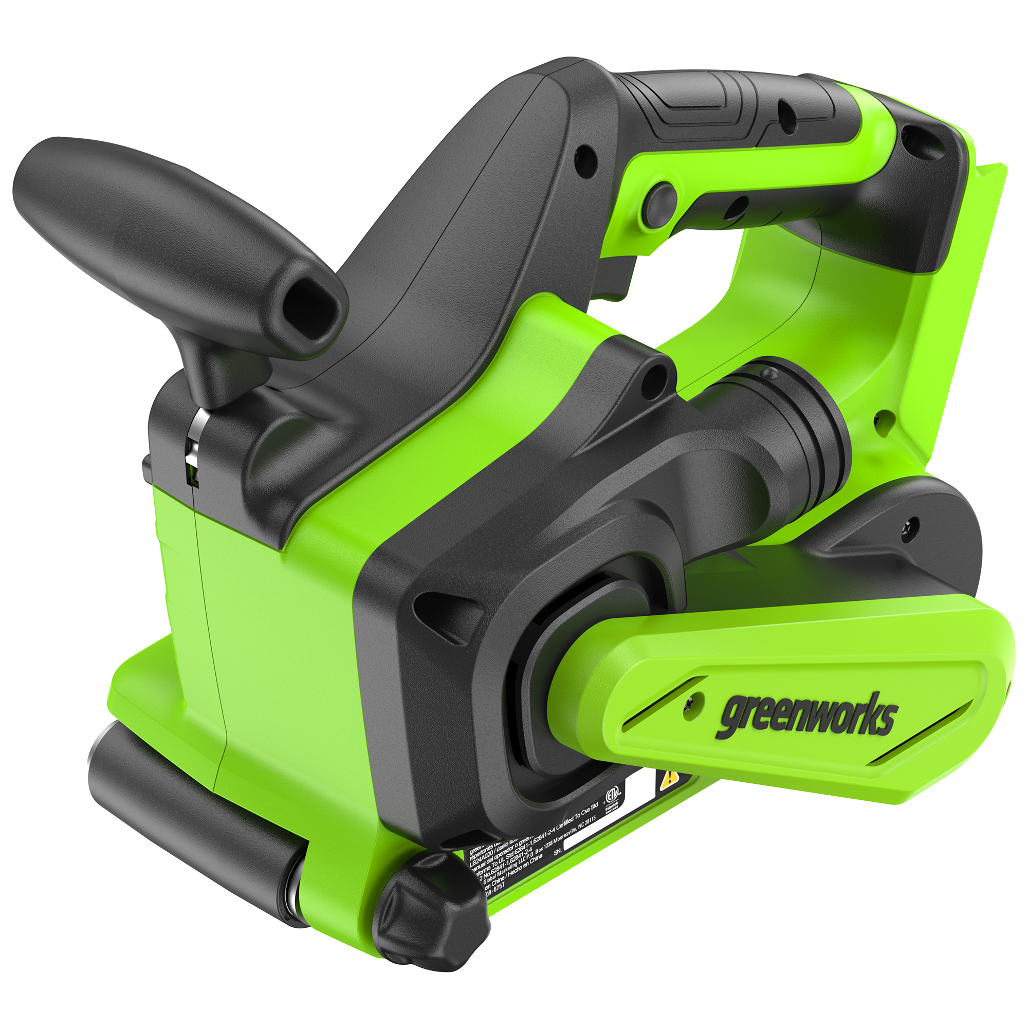 Ленточная шлифовальная машина аккумуляторная Greenworks 24V G24BS 3100607, бесщеточная, без АКБ и ЗУ