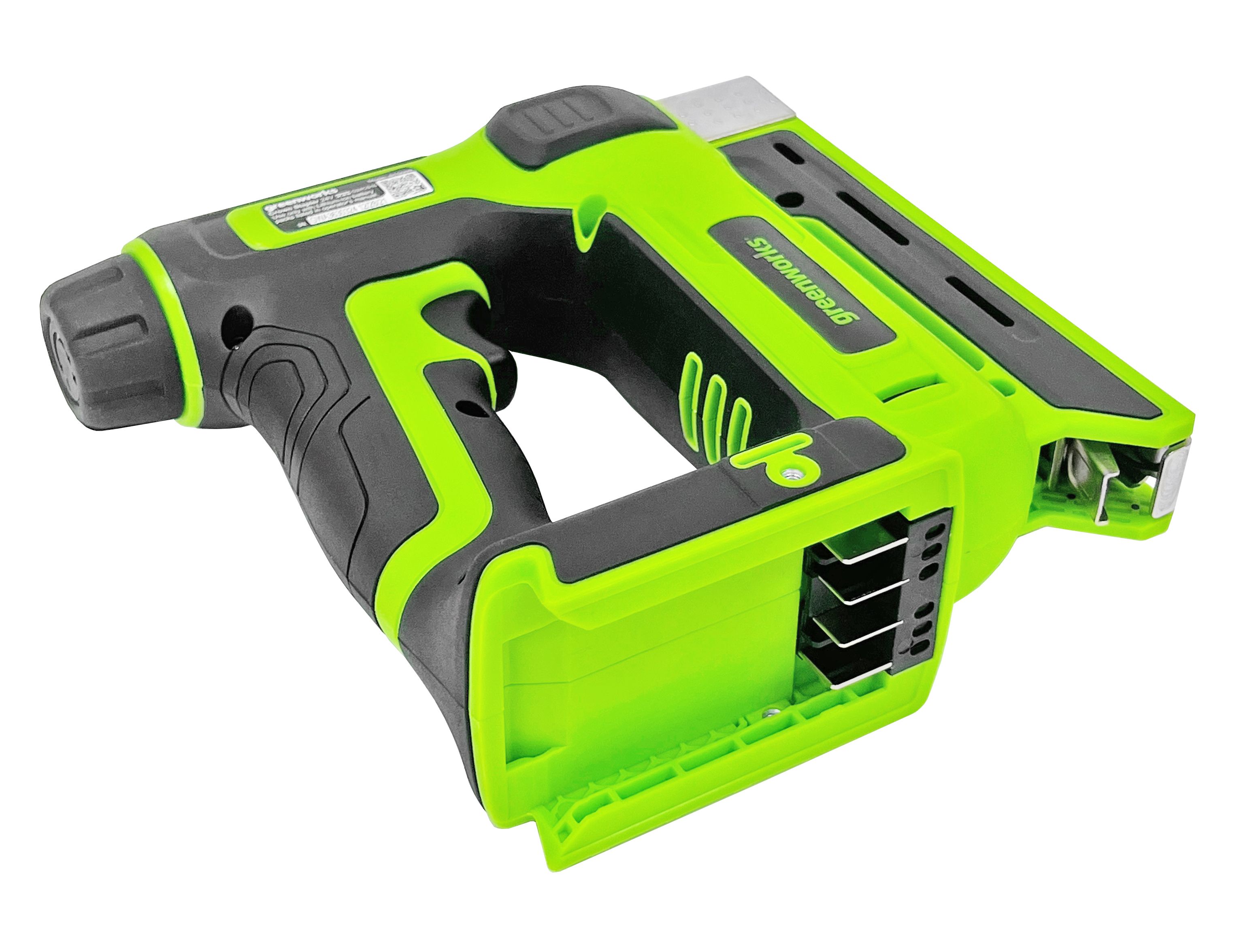 Степлер аккумуляторный Greenworks 24V G24CS10 3400107, без АКБ и ЗУ