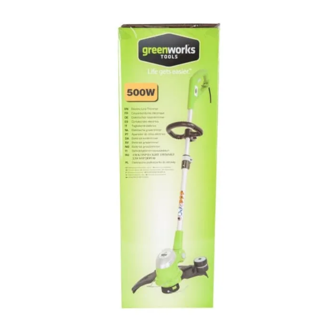 Триммер электрический Greenworks 33 см Deluxe 500W GST5033M 21277