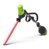 Кусторез штанговый аккумуляторный 51 см Greenworks 60V G60PHT, бесщёточный, без АКБ и ЗУ