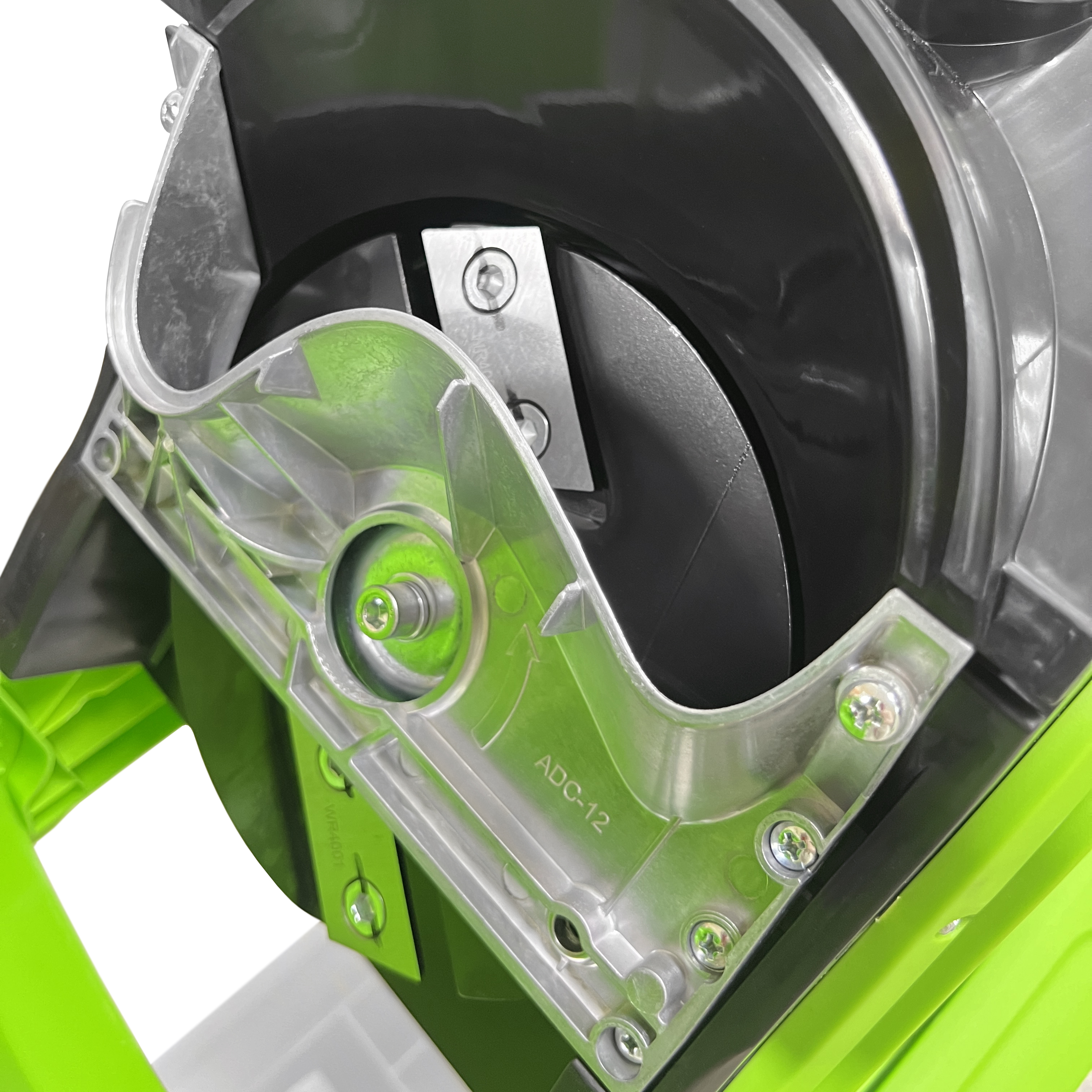 Измельчитель садовый 2800 Вт электрический Greenworks 220V 2208007, с контейнером