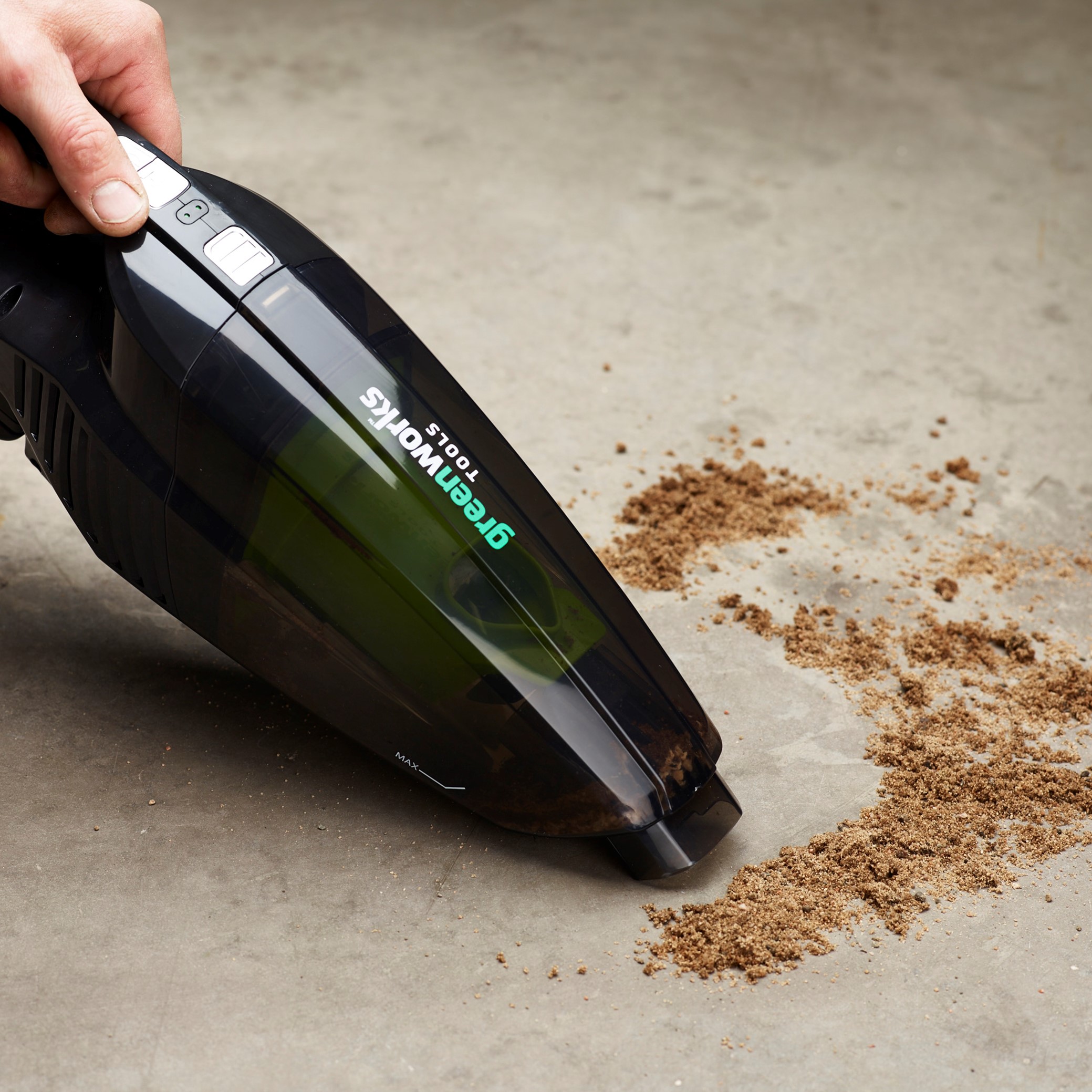 Пылесос ручной аккумуляторный Greenworks 24V G24HV 4700007, без АКБ и ЗУ