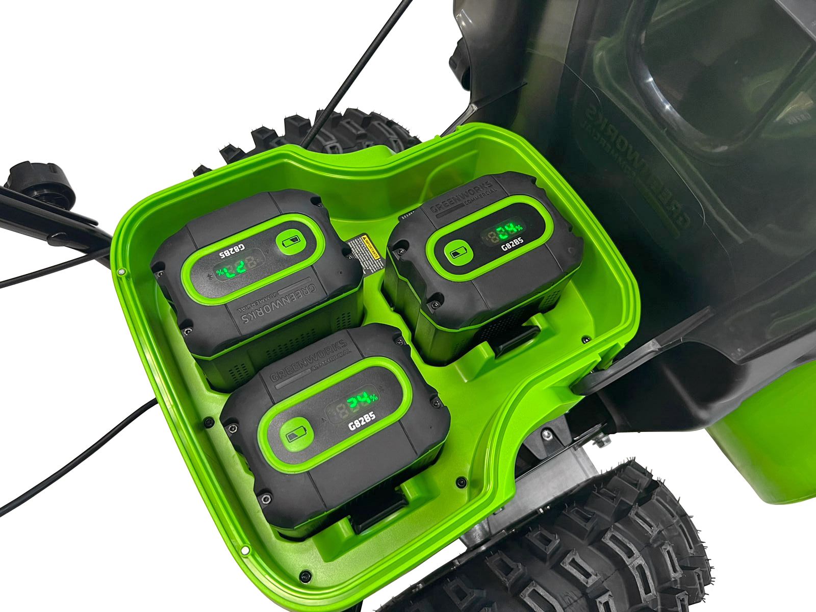 Снегоуборщик аккумуляторный самоходный 61 см Greenworks 82V Commercial GD82ST56 2602807, бесщёточный, без АКБ и ЗУ